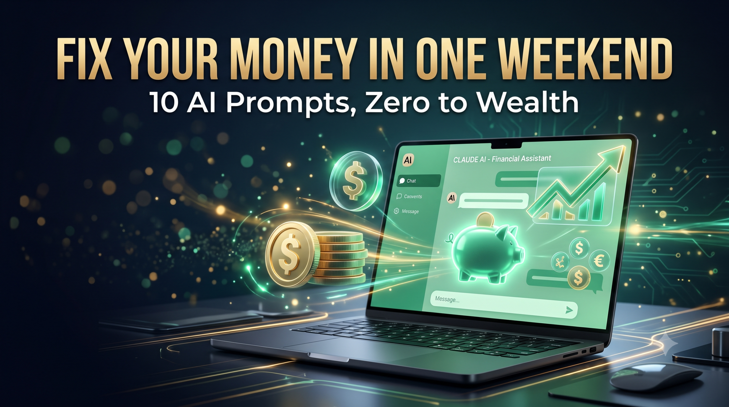Read more about the article 10 Claude AI Prompts That Can Fix Your Finances in One Weekend